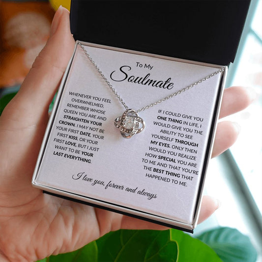 Soulmate - Best Thing - Love Knot Necklace