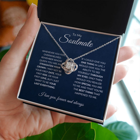 Soulmate - Best Thing - Love Knot Necklace