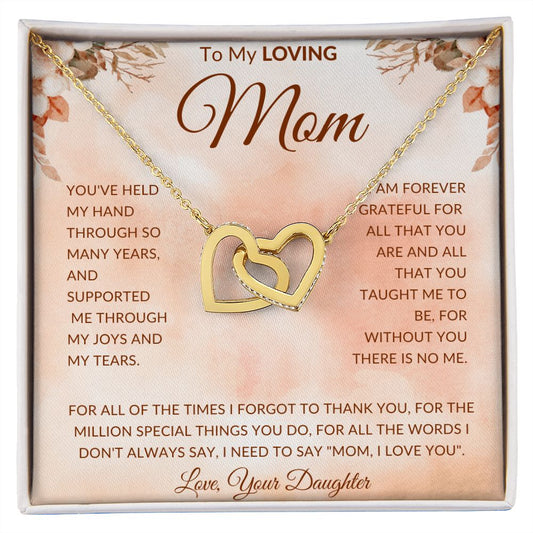 Mom - Forever Grateful - Necklace