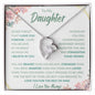 Daughter - Never Forget - Necklace