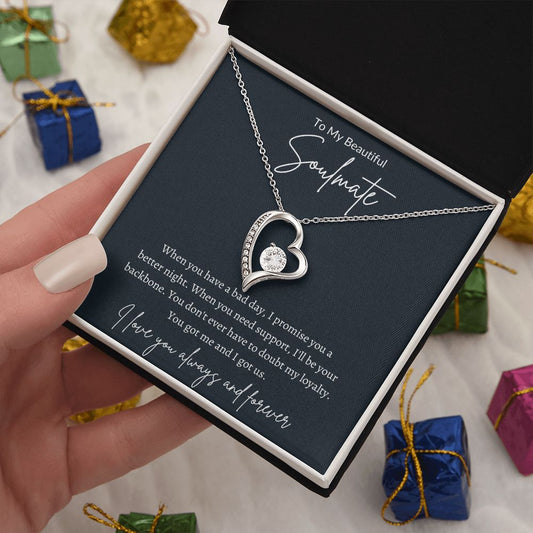 Soulmate - You Got Me - Forever Love Necklace