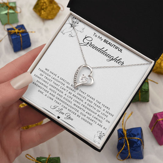 Granddaughter - Special Bond - Necklace