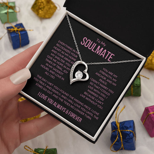 Soulmate Valentine - My Shelter - Forever Love Necklace