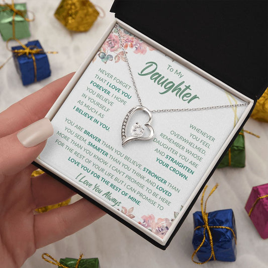 Daughter - Never Forget - Necklace