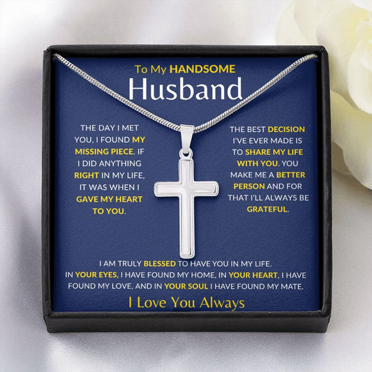 Husband - My Missing Piece - Cross