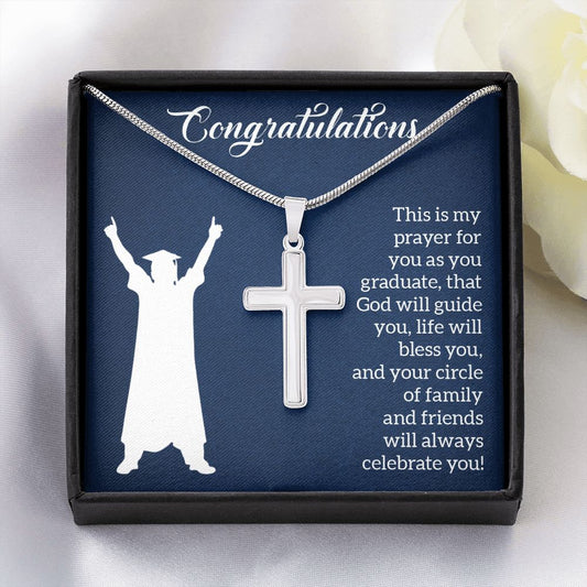 Graduation - Prayer For You - Cross Chain Necklace