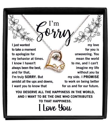 Sorry - Love Dancing Necklace