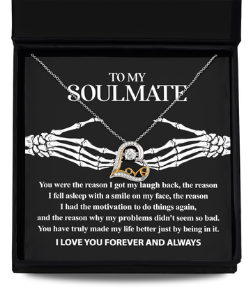 Soulmate-Got My Laugh-Love Dancing Necklace