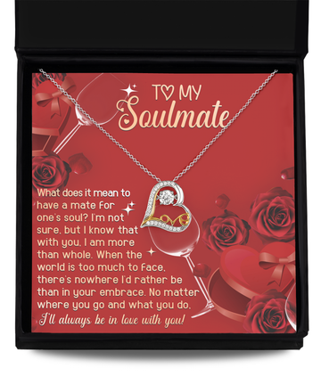 Soulmate-In Your Embrace-Love Dancing Necklace