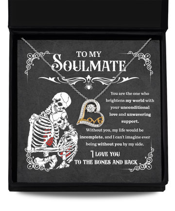 Soulmate-Unwavering Support-Love Dancing Necklace