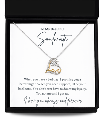 Soulmate-You Got Me-Love Dancing Necklace