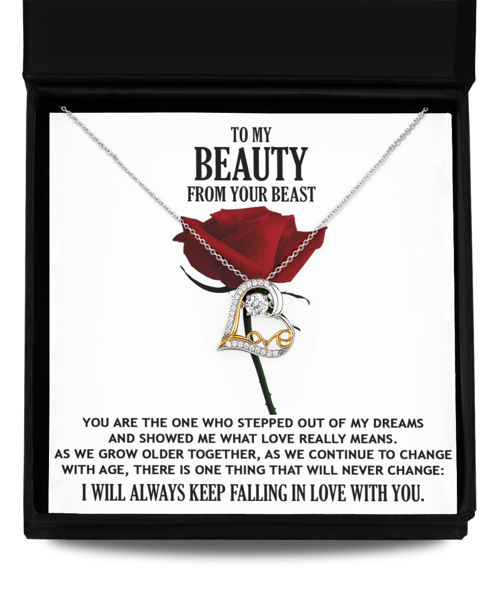 Soulmate-My Beauty-Love Dancing Necklace