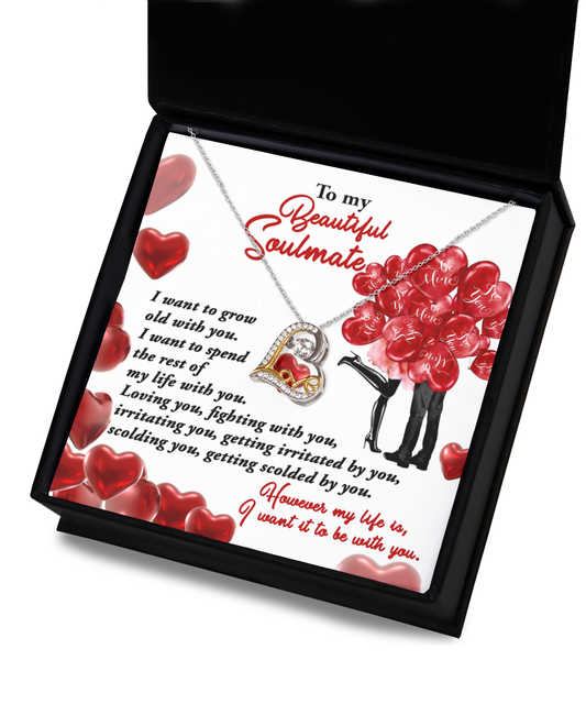 Soulmate-With You-Love Dancing Necklace