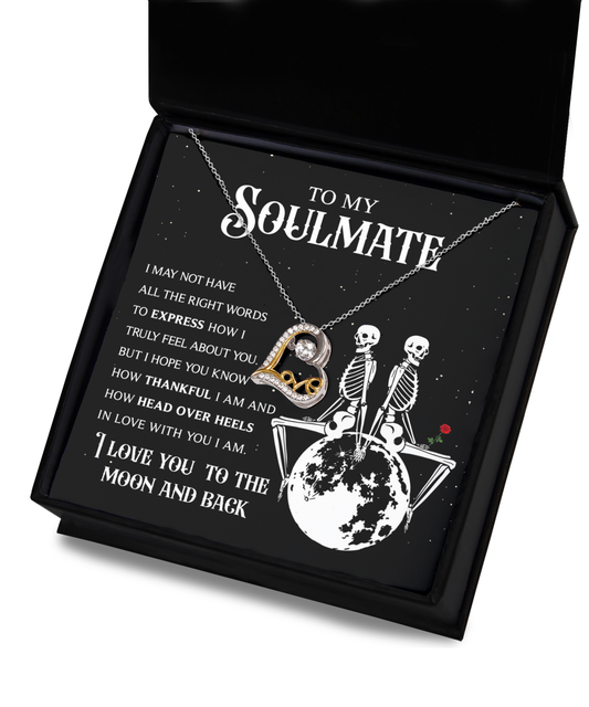 Soulmate-In Love-Love Dancing Necklace