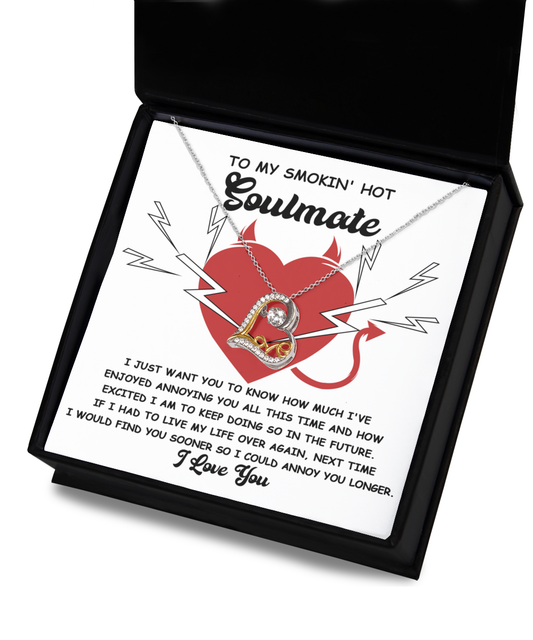 Soulmate-Annoy You Longer-Love Dancing Necklace